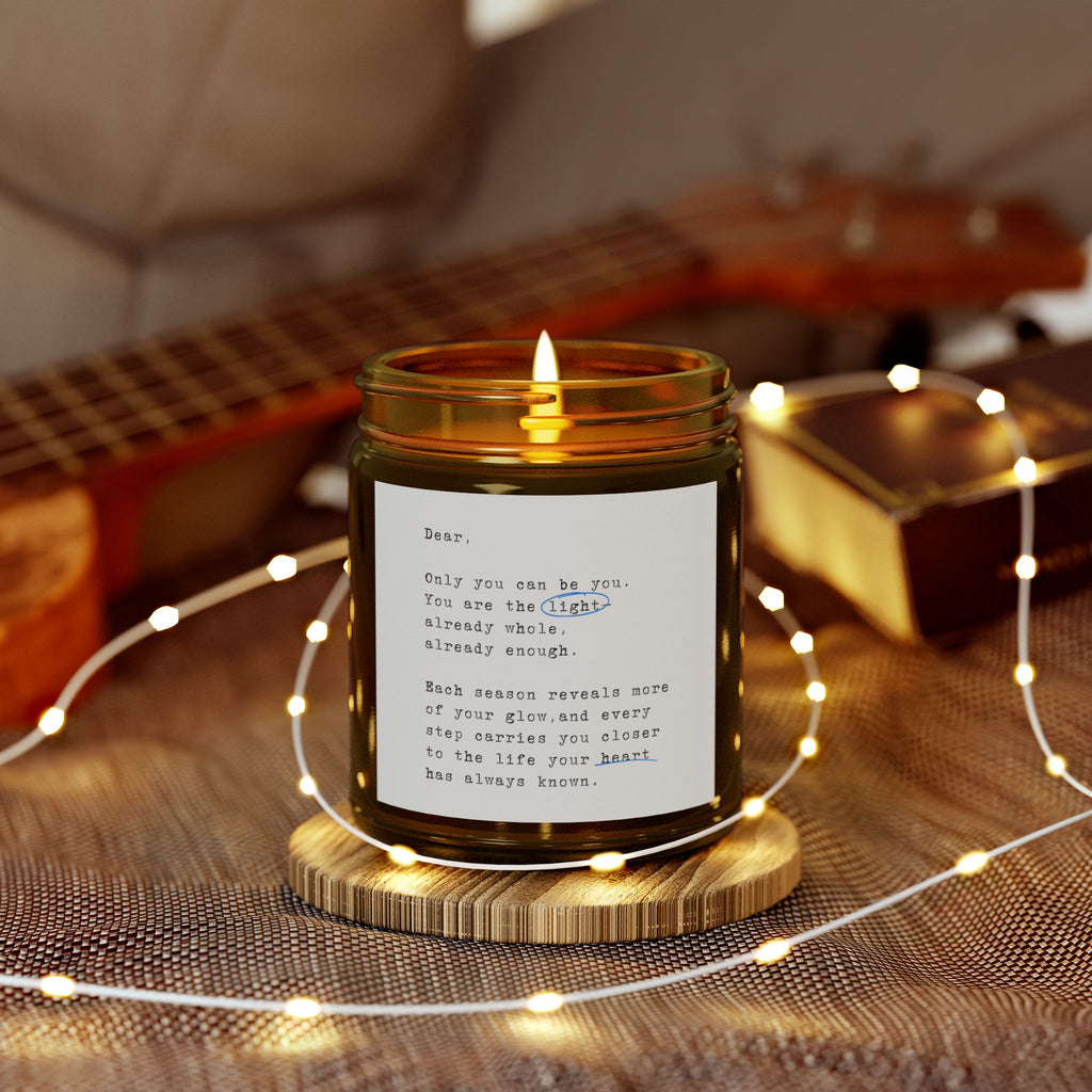 Scented Candle – Affirmation Letter