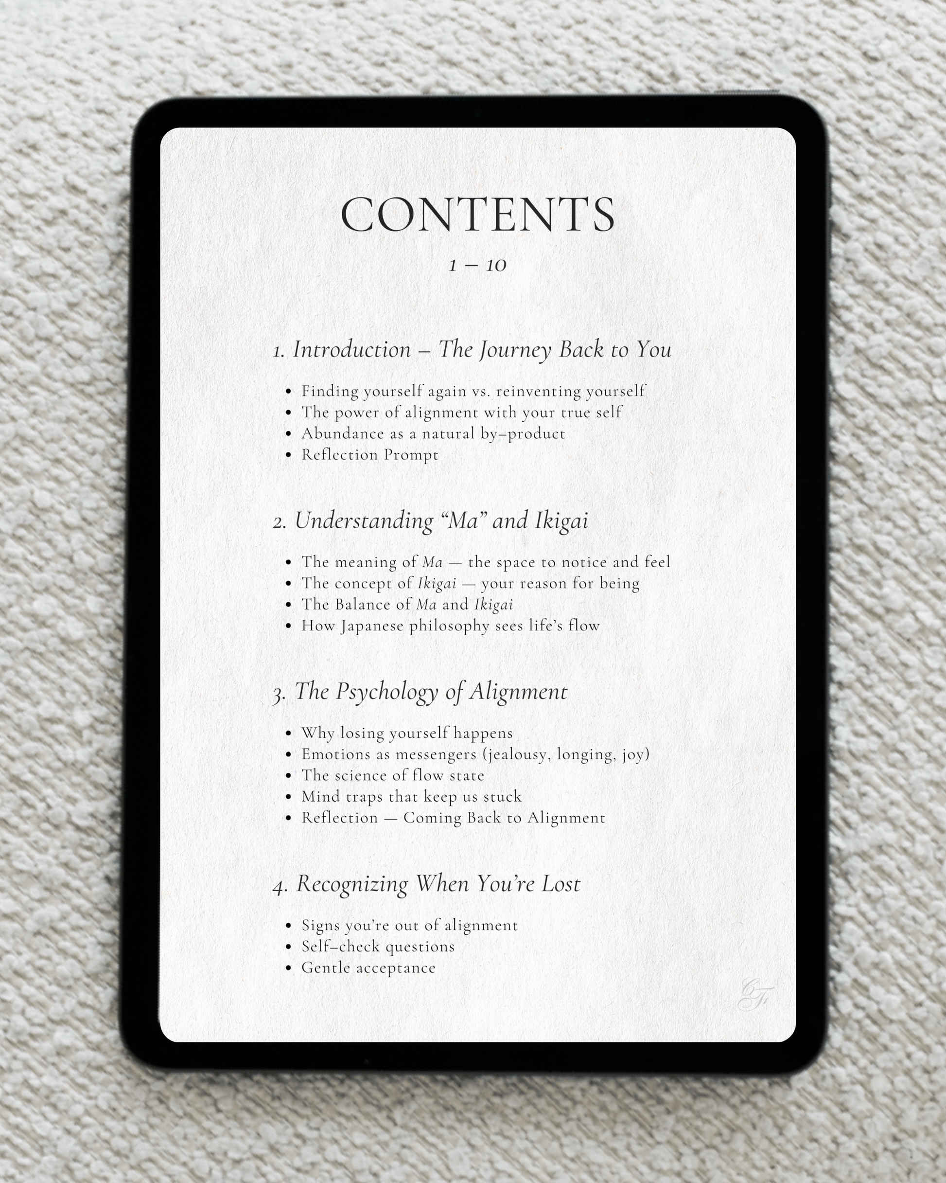 "Ma." — A Guide to Self–Discovery & Fulfillment