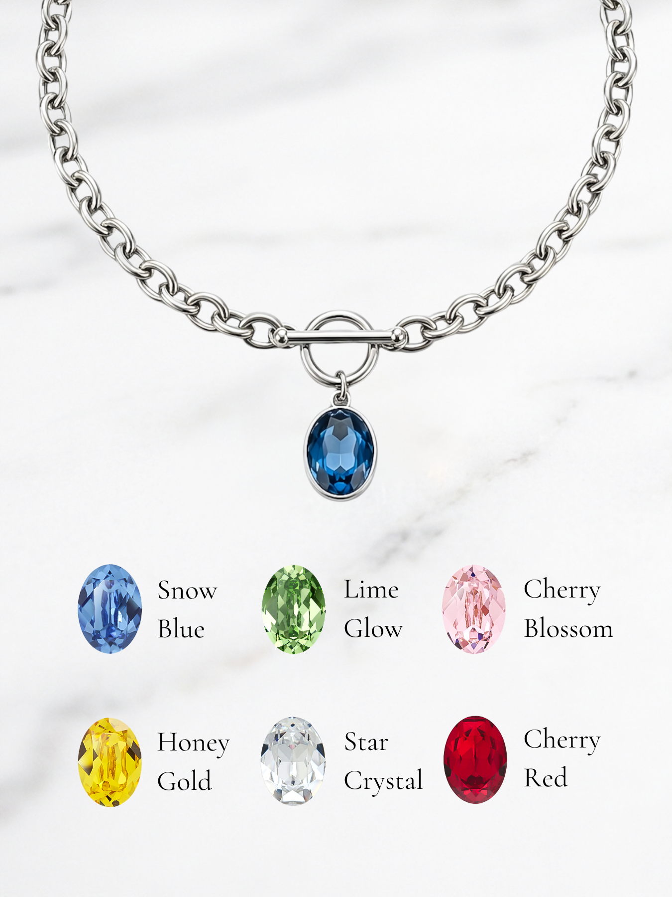 Monica 80s Necklace – Custom Color
